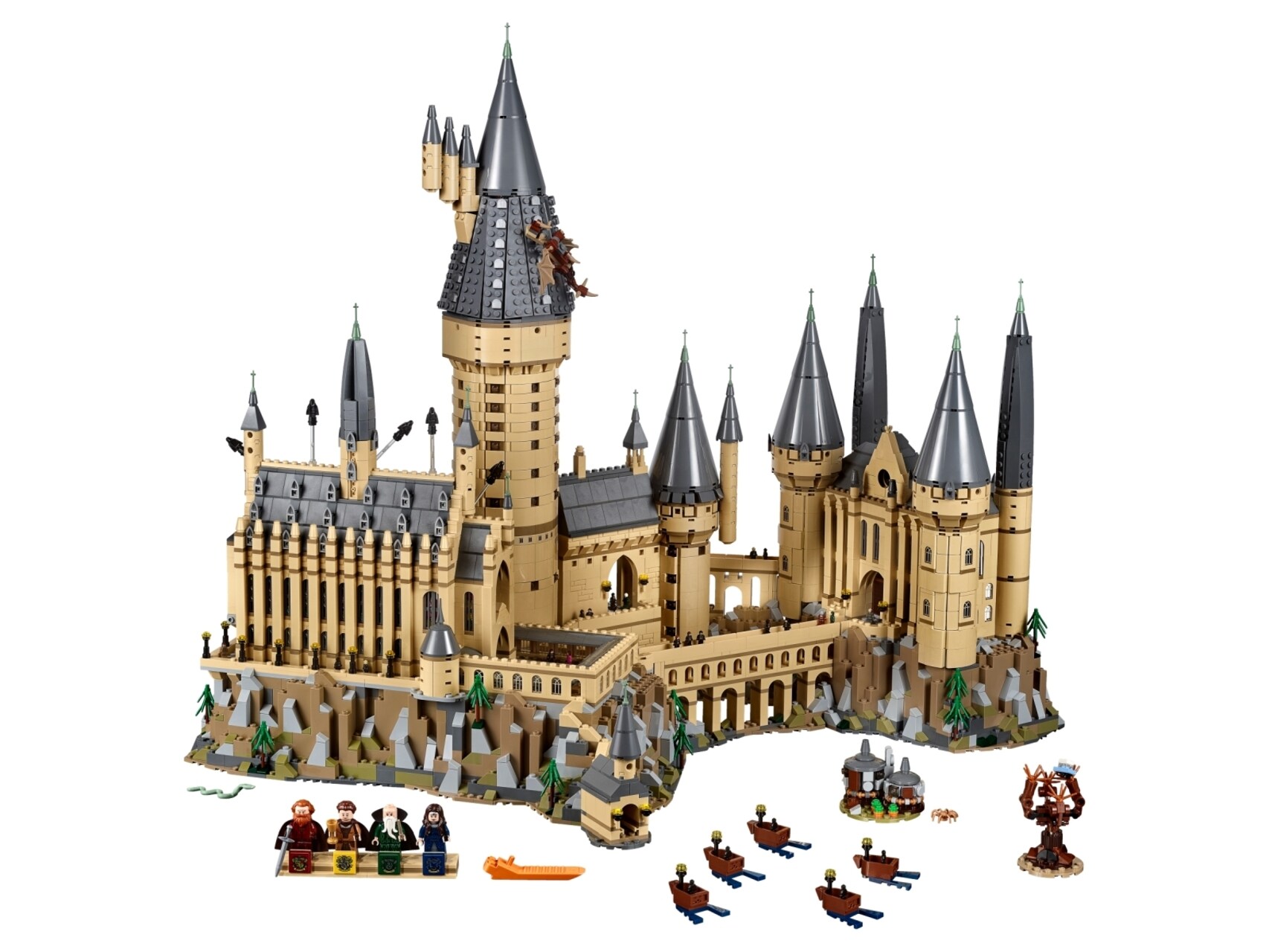 Buy Lego Hogwarts Castle Set For Adults Lego Uae